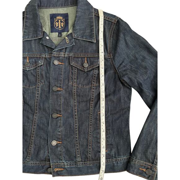 Talbots Womens Jean Jacket Petite Medium - Picture 5 of 6